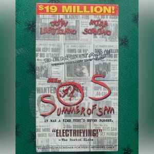 SUMMER OF SAM (VHS 99) FULL LENGTH DEMO John Leguizamo Adrien Brody Mira Sorvino